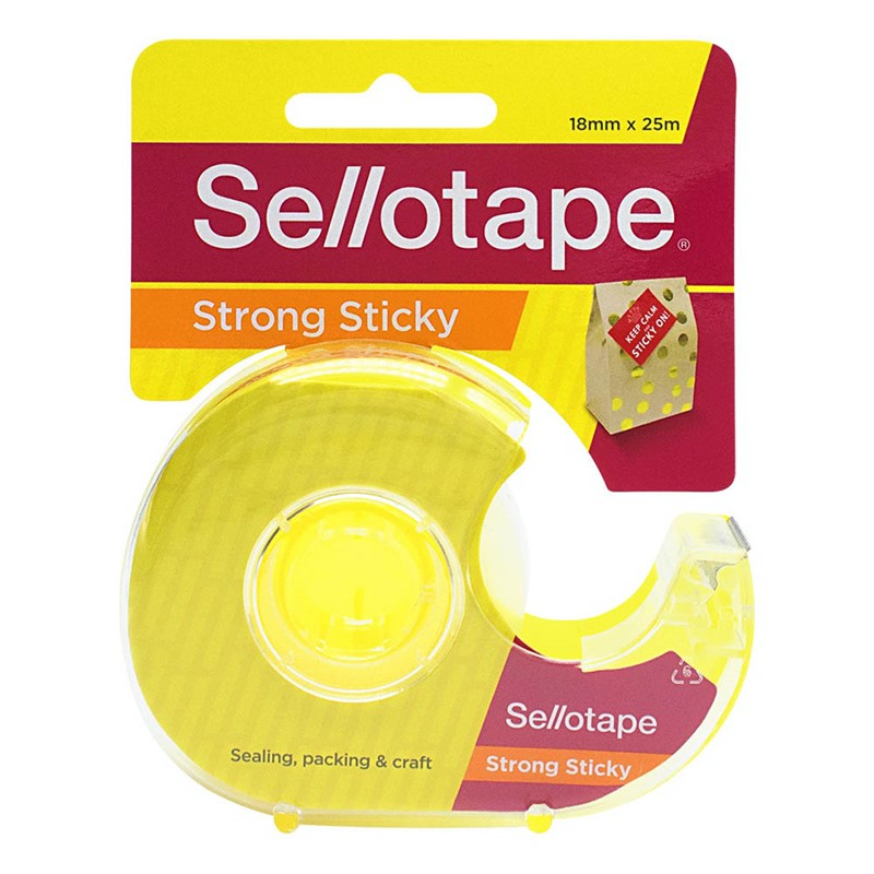 SELLOTAPE STICKY TAPE DISPENSER 18MM X 25M