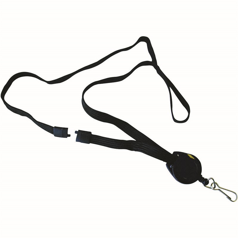 KEVRON ID1021 BREAKAWAY LANYARD AND BADGE REEL PACK 10