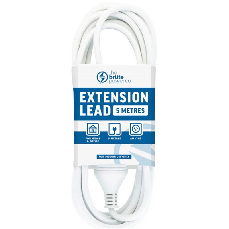 MOKI EXTENSION LEAD 5 METRE WHITE