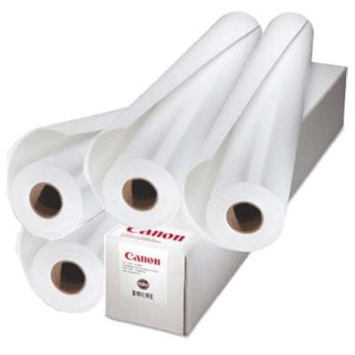 CANON A1 LARGE FORMAT BOND PAPER ROLL 80GSM 610MM X 50M WHITE CARTON 4