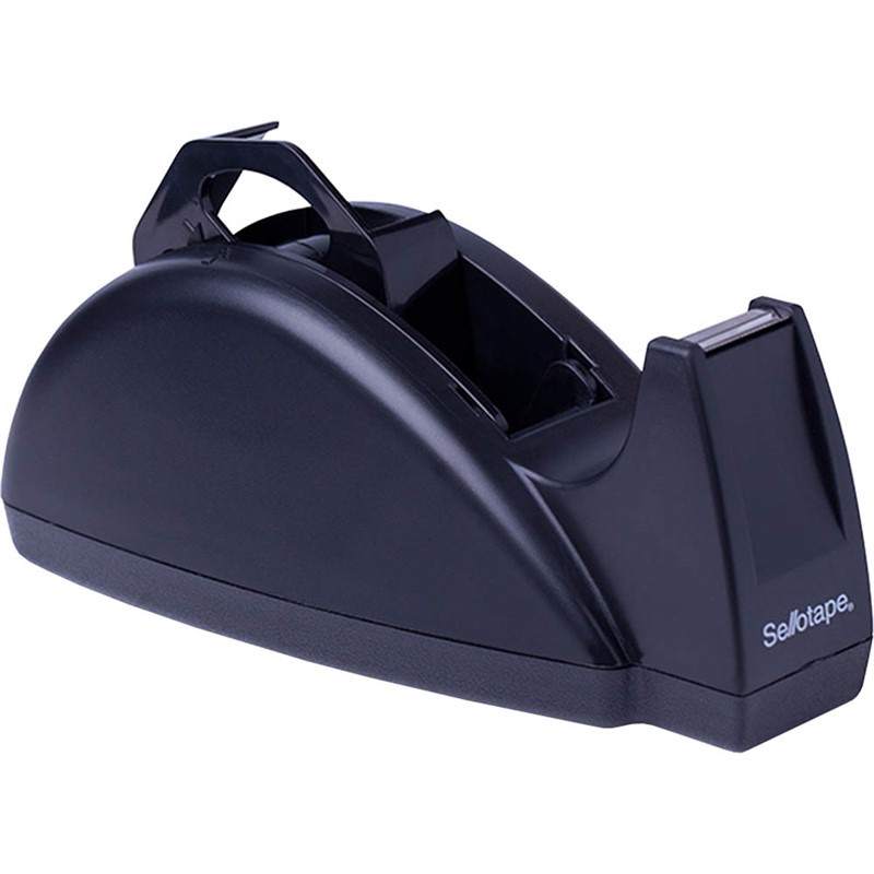 SELLOTAPE DESKTOP TAPE DISPENSER DUAL CORE BLACK