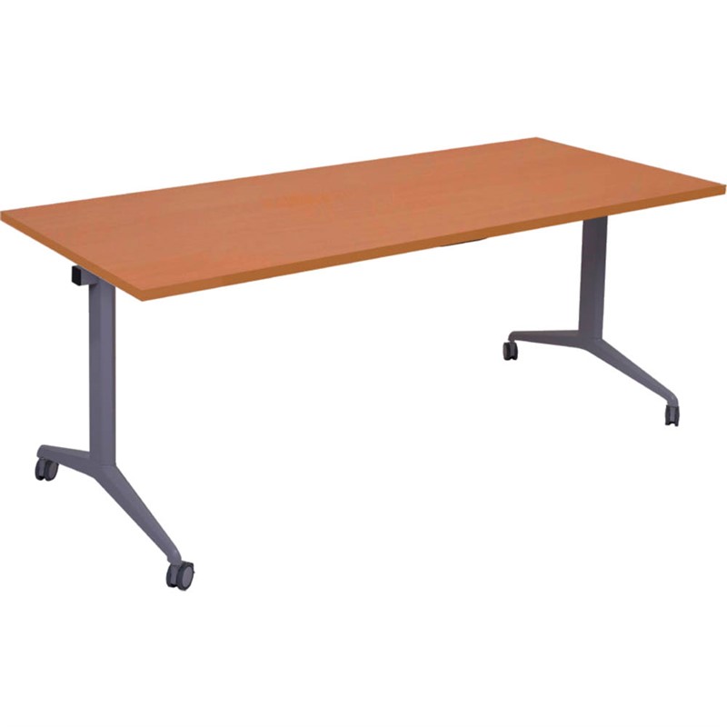 RAPIDLINE FLIP TOP TABLE 1500 X 750MM CHERRY