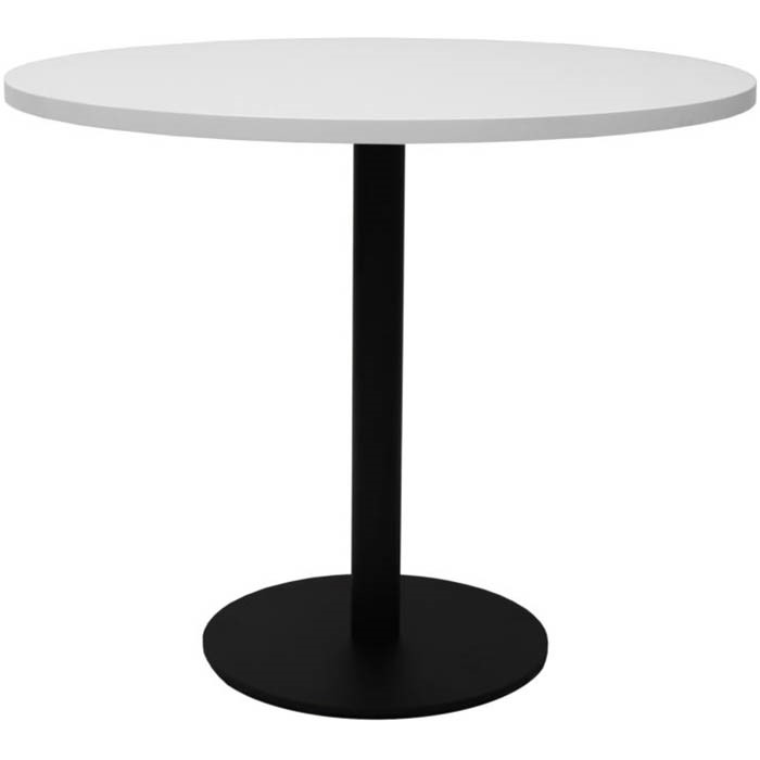 RAPIDLINE ROUND TABLE DISC BASE 900MM NATURAL WHITEBLACK