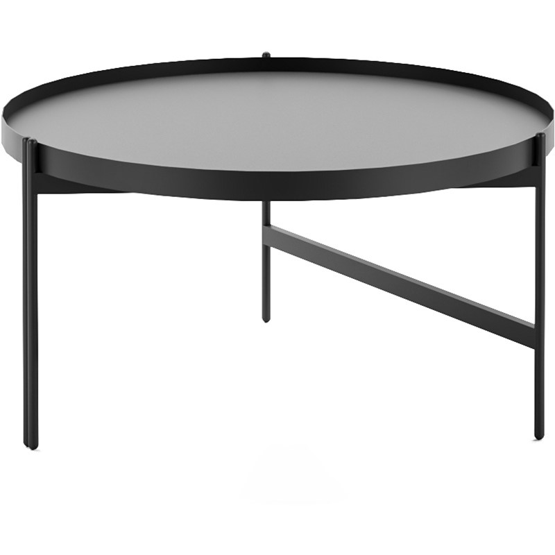 RAPIDLINE NIDO COFFEE TABLE ROUND 800MM BLACK