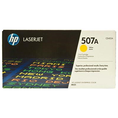 HP HTCE402 507A TONER CARTRIDGE YELLOW