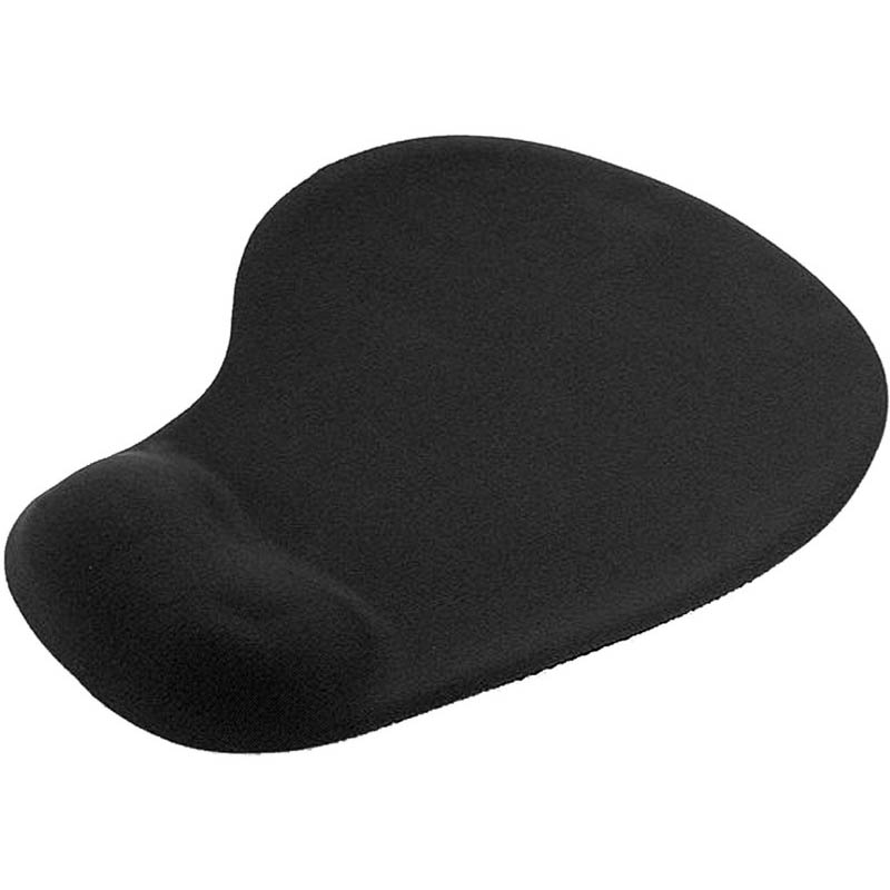 ITALPLAST PREMIUM MOUSE PAD GEL WRIST SUPPORT 255 X 215MM BLACK