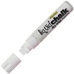 TEXTA JUMBO LIQUID CHALK MARKERS DRY WIPE CHISEL 15MM WHITE