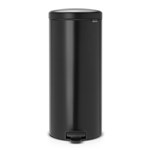 BRABANTIA PEDAL BIN NEWICON 30L MATT BLACK