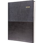 2025 COLLINS  VANESSA DIARY 2 DAYS TO PAGE A4 BLACK