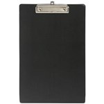 MARBIG CLIPBOARD PVC A4 BLACK