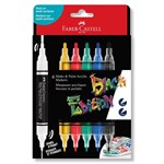 BLACK EDITION SHAKE AND PAINT MARKERS CLASSIC ASSORTED PACK 6