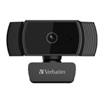 VERBATIM FHD AUTO FOCUS WEBCAM 1080P BLACK