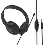 VERBATIM HEADSET WITH NOISE CANCELLING MIC BLACK