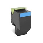 LEXMARK 80C80C0 808C TONER CARTRIDGE CYAN