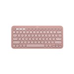LOGITECH K380S BLUETOOTH KEYBOARD PEBBLE KEYS 2 TONAL ROSE