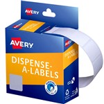 AVERY 937289 LABEL DISPENSER RECTANGLE 19 X 19MM WHITE PACK 900