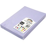 RAINBOW SPECTRUM BOARD 220GSM A4 LILAC PACK 100