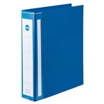 MARBIG ENVIRO WIDE CAPACITY RING BINDER PE 4D 50MM A4 BLUE