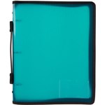 MARBIG ZIPPER RING BINDER WITH HANDLE 3R 25MM A4 GREEN