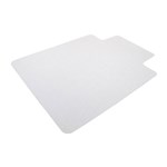 FLOORTEX CHAIRMAT KEYHOLE HARDFLOOR PVC 1140 X 1350MM CLEAR
