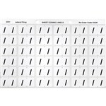 AVERY 43328 LATERAL FILE LABEL SIDE TAB COLOUR CODE  25 X 38MM WHITE PACK 180