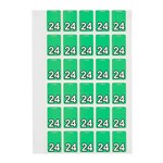 AVERY 44244 LATERAL FILE LABEL TOP TAB YEAR CODE 24 20 X 30MM PACK 150