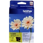 BROTHER LC39Y INK CARTRIDGE YELLOW