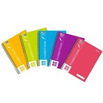 QUILL 5SUBJECT NOTEBOOK PP 70GSM 250 PAGE A4 ASSORTED