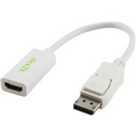 COMSOL DISPLAYPORT ADAPTER MALE TO HDMI 4K2K 200MM WHITE