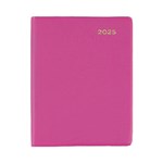 COLLINS BELMONT COLOURS POCKET 337PV50 DIARY WITH PENCIL WEEK TO VIEW A7 PINK