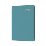 COLLINS BELMONT COLOURS POCKET 337V53 DIARY TEAL WEEK TO VIEW A7 TEAL