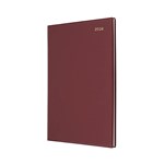 COLLINS BELMONT DESK 347V78 DIARY WEEK TO VIEW A4 BURGUNDY