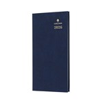 COLLINS STERLING SLIMLINE 373PP59 DIARY WEEK TO VIEW B67 PORTRAIT BLUE