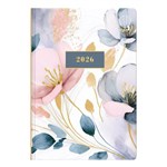 UPWARD CALENDAR YEAR DIARY A5 DAY TO PAGE FASHION WATER COLOUR