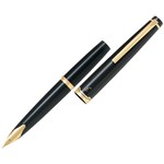 PILOT E95S FOUNTAIN PEN BLACK BARREL FINE NIB BLACK INK