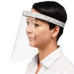 DURABLE FACE VISOR CLEARGREY