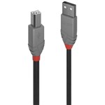 LINDY 36673 ANTHRA LINE USBA TO USBB 20 CABLE 2M BLACK