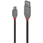 LINDY 36734 ANTHRA LINE USBA 20 TO MICROB CABLE 3M BLACK