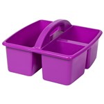 ELIZABETH RICHARDS SMALL PLASTIC CADDY PURPLE