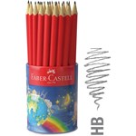 FABERCASTELL JUNIOR TRIANGULAR WRITING PENCILS HB PACK 50
