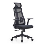 SYLEX MORSE MESH CHAIR HIGH BACK BLACK