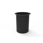 RAPIDLINE TABLE DRUM BASE 600MM X 705MM BLACK