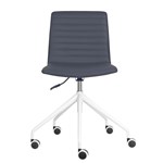 RAPIDLINE PIXEL SWIVEL 5 STAR BASE CHAIR  FRENCH NAVYWHITE