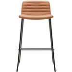 RAPIDLINE PIXEL COUNTER STOOL 630MM AMBERBLACK