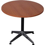 RAPIDLINE TYPHOON ROUND TABLE 900 X 750MM CHERRY