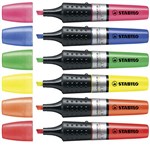 STABILO LUMINATOR HIGHLIGHTER CHISEL WALLET 6