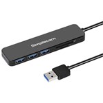 SIMPLECOM CH365 SUPERSPEED 3 PORT USB 30 USB 32 GEN 1 HUB WITH MICRO SD CARD READER