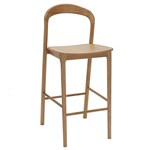 RAPIDLINE NODO HIGH STOOL 468 X 580 X 1110MM AMERICAN OAK