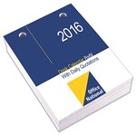 2025 OFFICE NATIONAL DESK CALENDAR REFILL TOP PUNCH