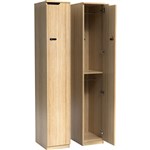 OLG KNOX SINGLE DOOR LOCKER 305 X 455 X 1805MM NORDIC MAPLE
